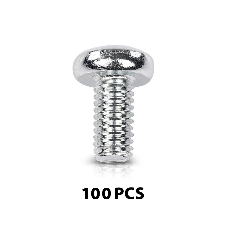 cnnell License Plate Screws Fit for Benz for Audi for Toyota for Lexus for Honda, 6mm x 16mm (#2136) Metric Phillips Pan Head (100 Per Pack) - Image 2